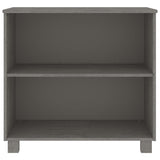 Wooden Bookcase With 2 Shelves - Hamar