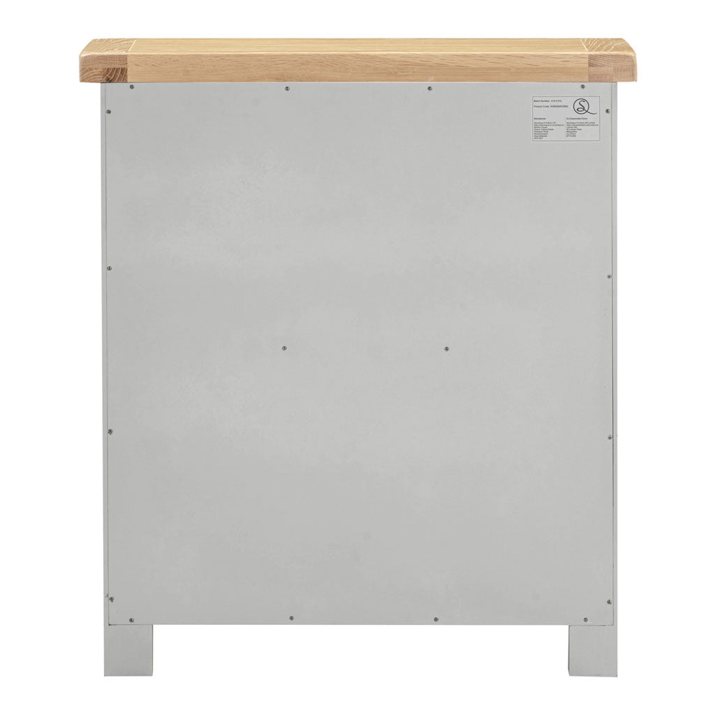 Wooden Bookcase With 2 Shelves - Windsor