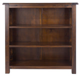 Wooden Bookcase With 3 Shelves - Boston