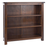 Wooden Bookcase With 3 Shelves - Boston
