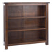 Wooden Bookcase With 3 Shelves - Boston