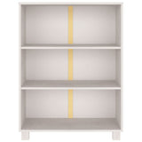 Wooden Bookcase With 3 Shelves - Hamar