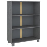 Wooden Bookcase With 3 Shelves - Hamar