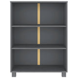 Wooden Bookcase With 3 Shelves - Hamar