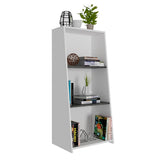 Wooden Bookcase With 3 Shelves Low - Dallas