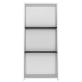 Wooden Bookcase With 3 Shelves Low - Dallas