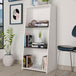 Wooden Bookcase With 3 Shelves Low - Dallas