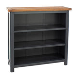 Wooden Bookcase With 3 Shelves Low - Dunkeld
