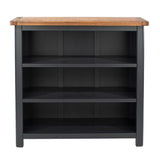 Wooden Bookcase With 3 Shelves Low - Dunkeld