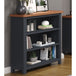 Wooden Bookcase With 3 Shelves Low - Dunkeld