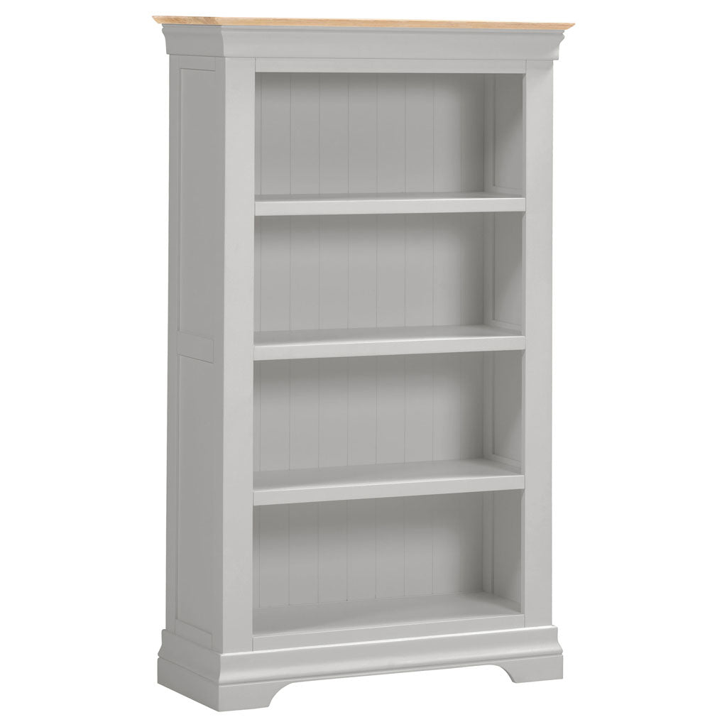 Wooden Bookcase With 4 Shelves - Bordeaux