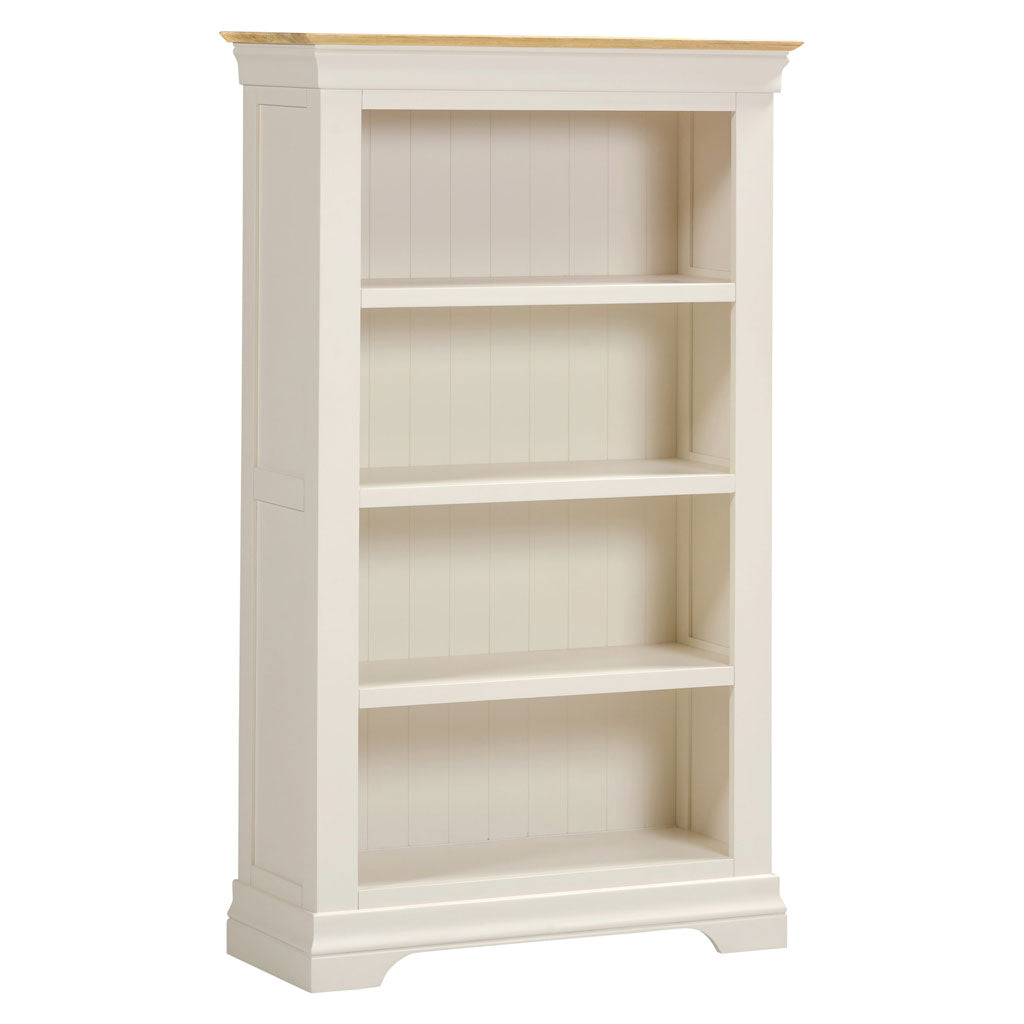 Wooden Bookcase With 4 Shelves - Bordeaux