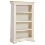 Wooden Bookcase With 4 Shelves - Bordeaux