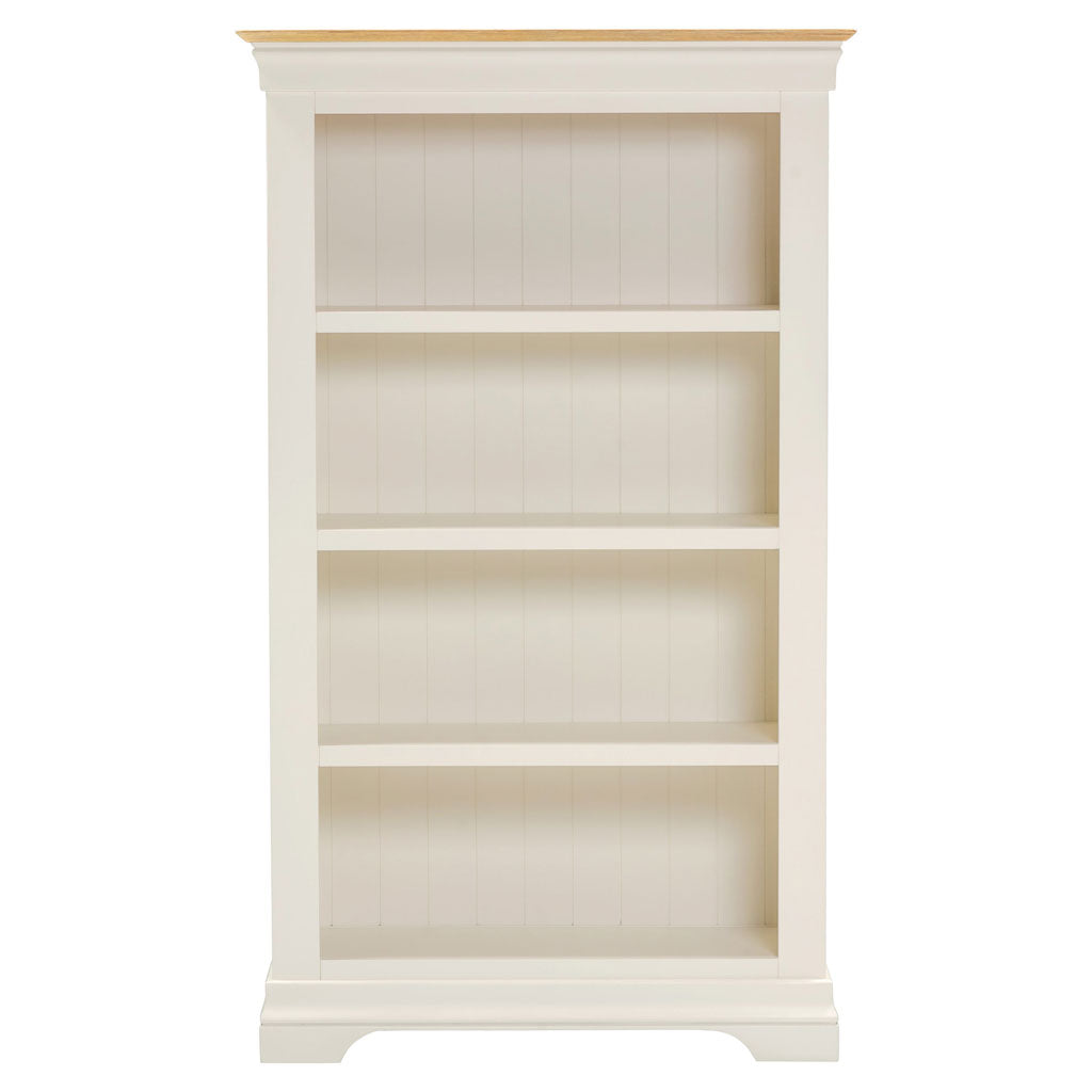 Wooden Bookcase With 4 Shelves - Bordeaux