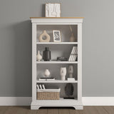 Wooden Bookcase With 4 Shelves - Bordeaux