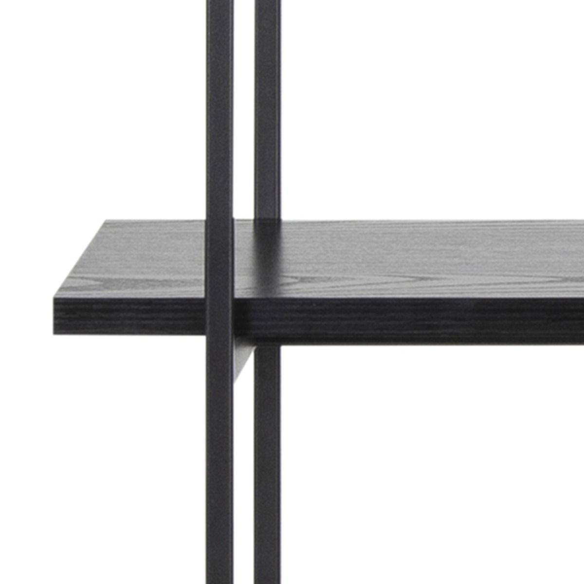Wooden Bookcase With 5 Shelves - Angus