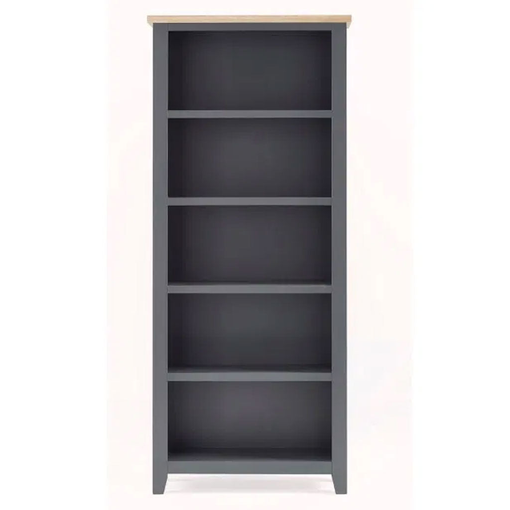 Wooden Bookcase With 5 Shelves - Bordeaux
