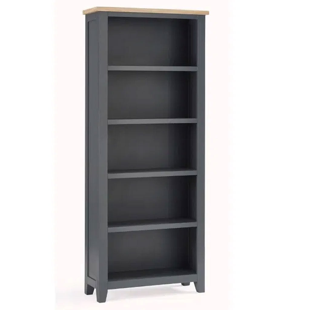 Wooden Bookcase With 5 Shelves - Bordeaux