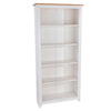 Wooden Bookcase With 5 Shelves - Capri