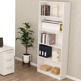 Wooden Bookcase With 5 Shelves - Coronado