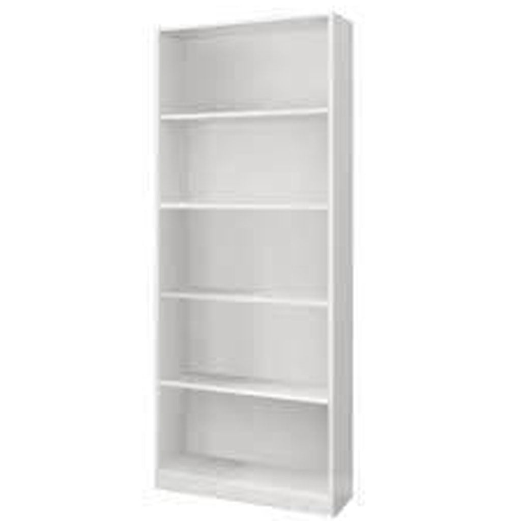 Wooden Bookcase With 5 Shelves - Coronado