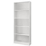 Wooden Bookcase With 5 Shelves - Coronado