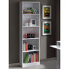 Wooden Bookcase With 5 Shelves - Milan