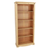 Wooden Bookcase With 5 Shelves Tall - Corona
