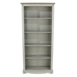 Wooden Bookcase With 5 Shelves Tall - Corona