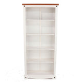 Wooden Bookcase With 5 Shelves Tall - Corona