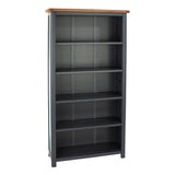 Wooden Bookcase With 5 Shelves Tall - Dunkeld