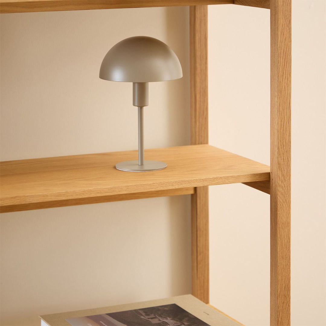 Wooden Bookcase With 6 Shelves Rectangular - Ludza