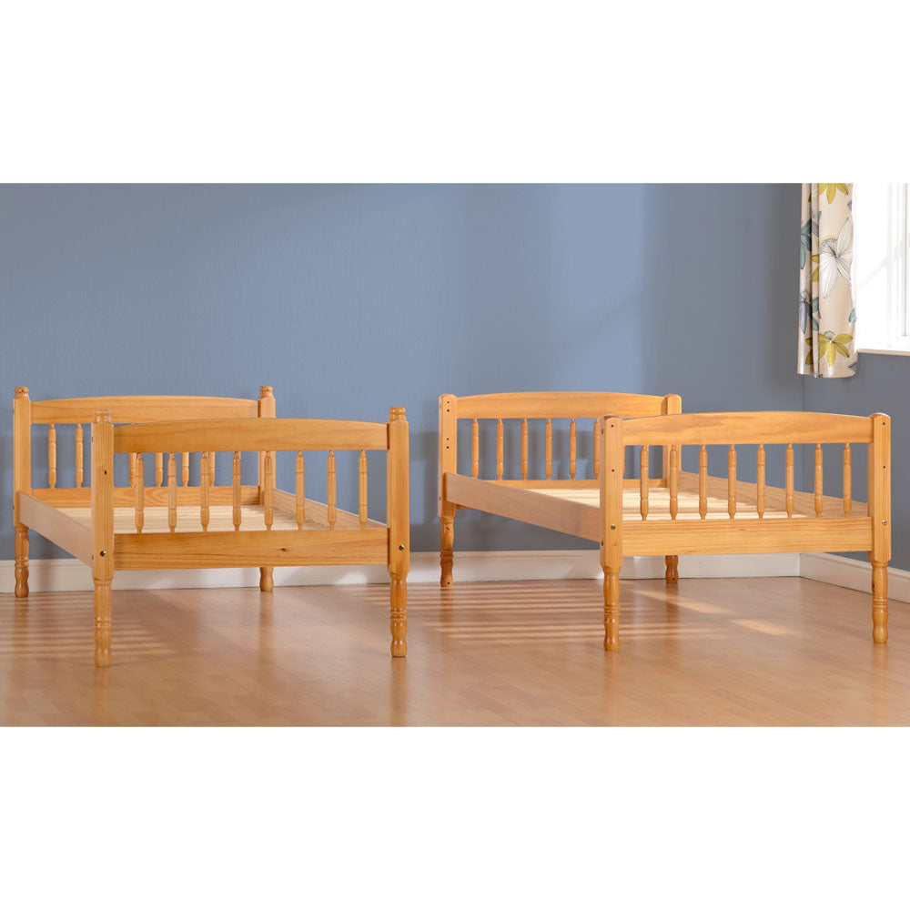 Wooden Bunk Bed Single - Albany