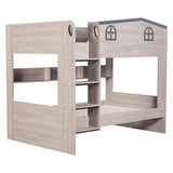 Wooden Bunk Bed Small Double - Hector