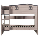 Wooden Bunk Bed Small Double - Hector