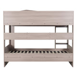 Wooden Bunk Bed Small Double - Hector