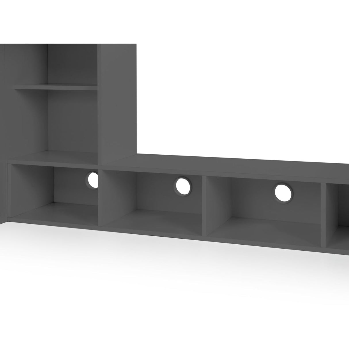 Wooden Bunk Bed With Gaming Desk - Nebula