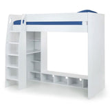 Wooden Bunk Bed With Gaming Desk - Nebula