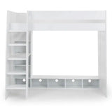 Wooden Bunk Bed With Gaming Desk - Nebula