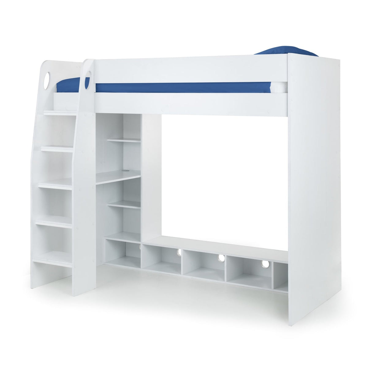 Wooden Bunk Bed With Gaming Desk - Nebula