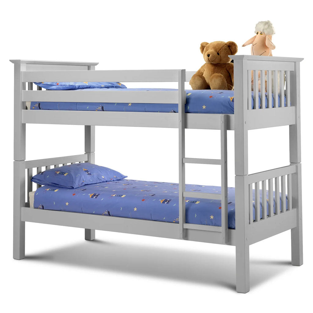 Wooden Bunk Bed With Ladder - Barcelona