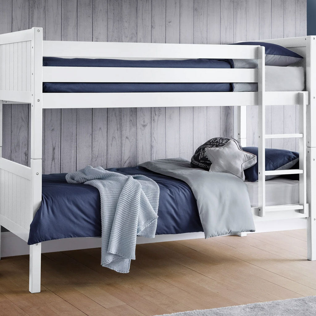 Wooden Bunk Bed With Ladder - Bella