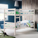 Wooden Bunk Bed With Ladder - Camden