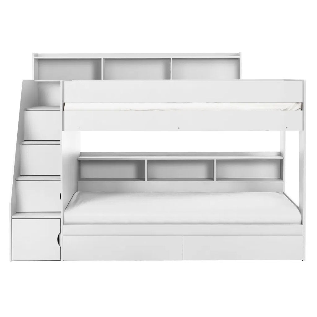 Wooden Bunk Bed With Ladder - Camelot