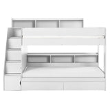 Wooden Bunk Bed With Ladder - Camelot