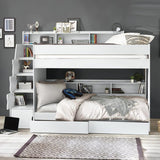 Wooden Bunk Bed With Ladder - Camelot