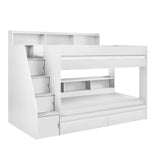 Wooden Bunk Bed With Ladder - Camelot