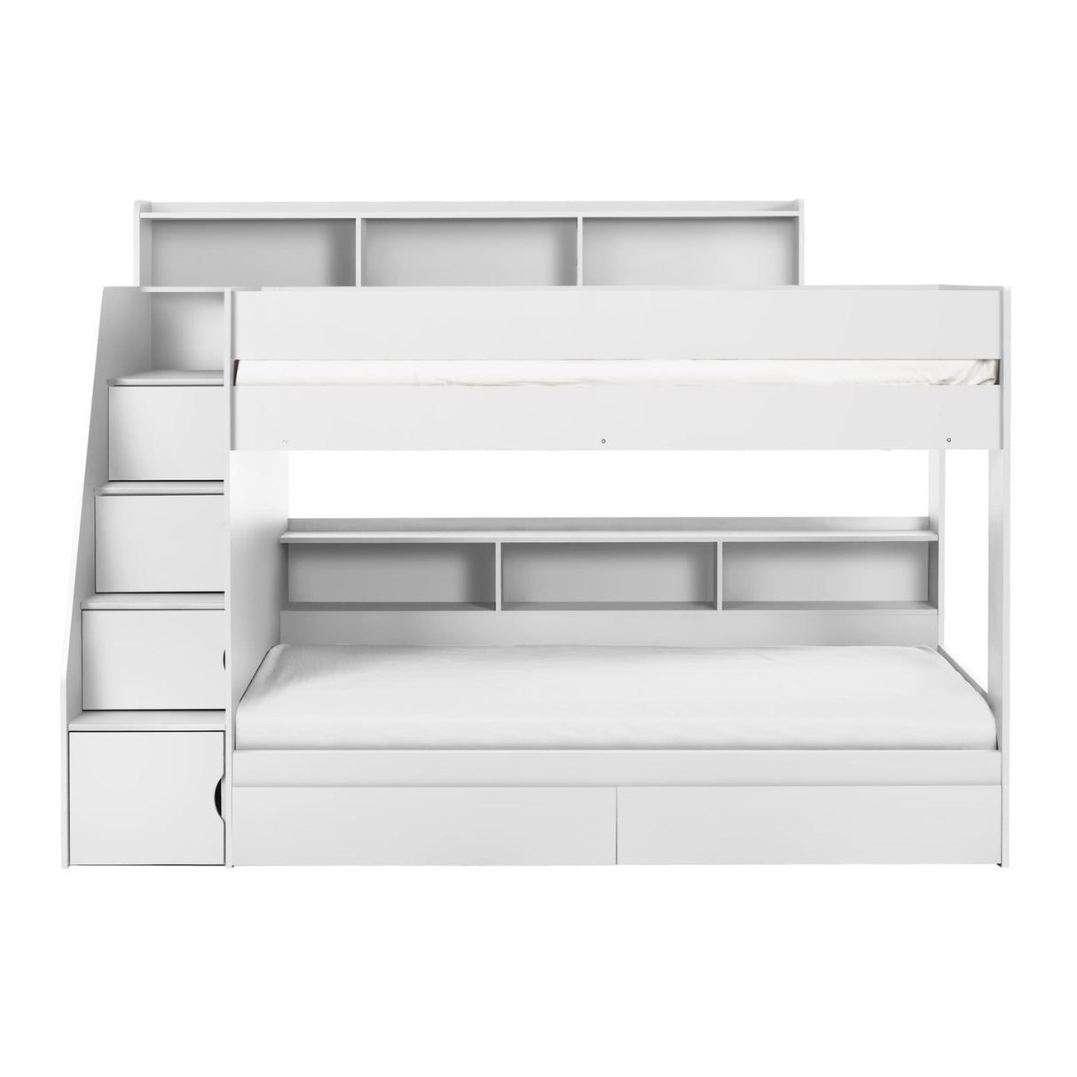 Wooden Bunk Bed With Ladder - Camelot