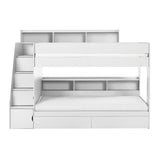 Wooden Bunk Bed With Ladder - Camelot