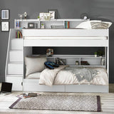 Wooden Bunk Bed With Ladder - Camelot